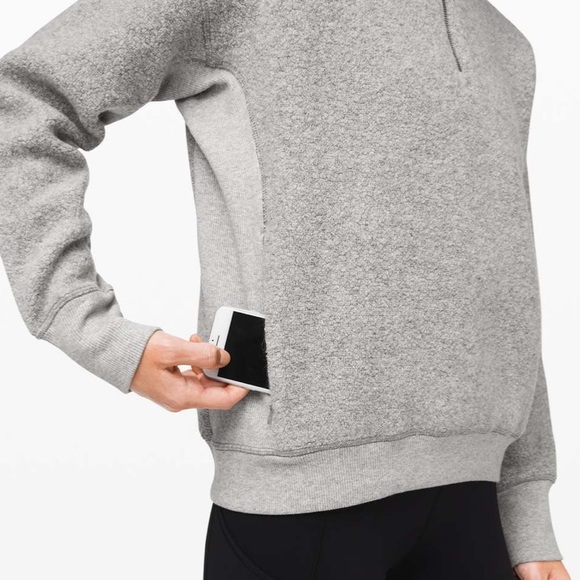 Lululemon stand out Sherpa 1/2 zip - Picture 3 of 7